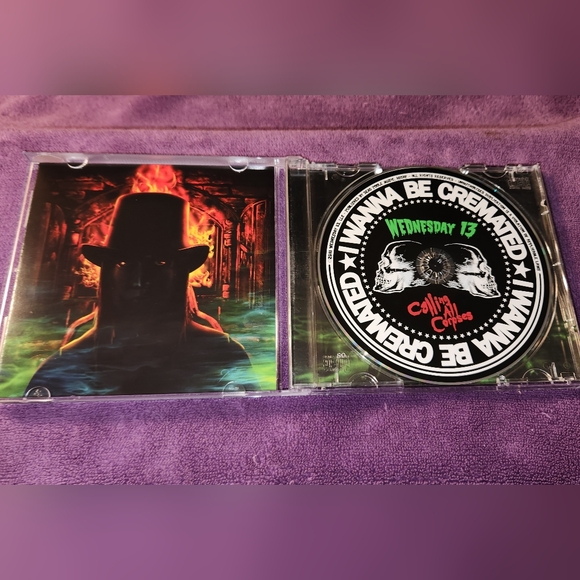 WEDNESDAY 13 cd CALLING ALL CORPSES - Picture 3 of 4